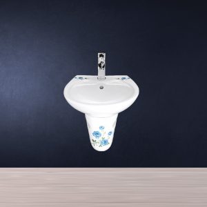 LAVABO TREO TƯỜNG 08 - HOA HC - 11