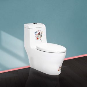 BÀN CẦU TIẾT KIỆM NƯỚC 1007- HOA HC - 26