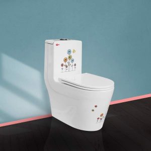 BÀN CẦU DÀNH CHO TRẺ EM 1023 - HOA HC-02