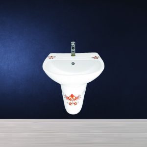 LAVABO TREO TƯỜNG 102 - HOA HC - 01