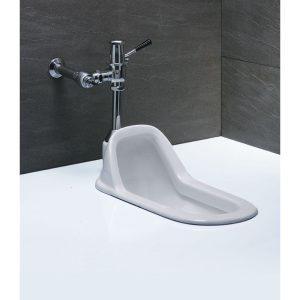 BÀN CẦU XỔM XÃ GẠT TAY - C1250 + BF446