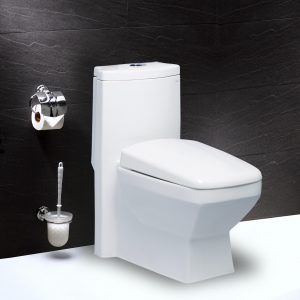 BÀN CẦU MỘT KHỐI NẮP ÊM - CD1347