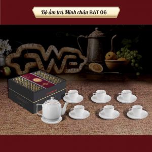 BỘ TRÀ MC-BAT06-Kẽ Vàng + Hoa Sen