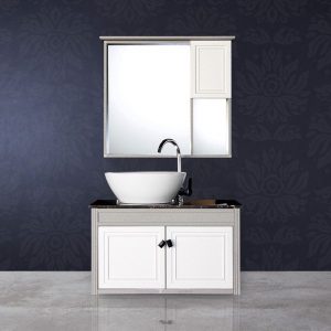 CHẬU LAVABO + TỦ + GƯƠNG + VÒI C104