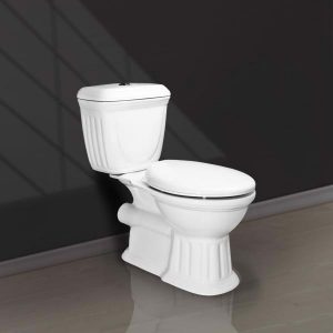 BÀN CẦU 2 KHỐI 1 NÚT NHẤN (XẢ NGANG) V07